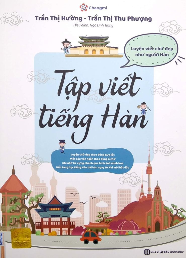 Tập viết Tiếng Hàn - Luyện viết chữ đẹp như người Hàn