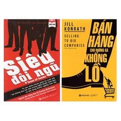 Combo 2 Quyển Tư Duy - Kỹ Năng Làm Việc (Siêu Đội Ngũ + Bán Hàng Cho Những Gã Khổng Lồ)