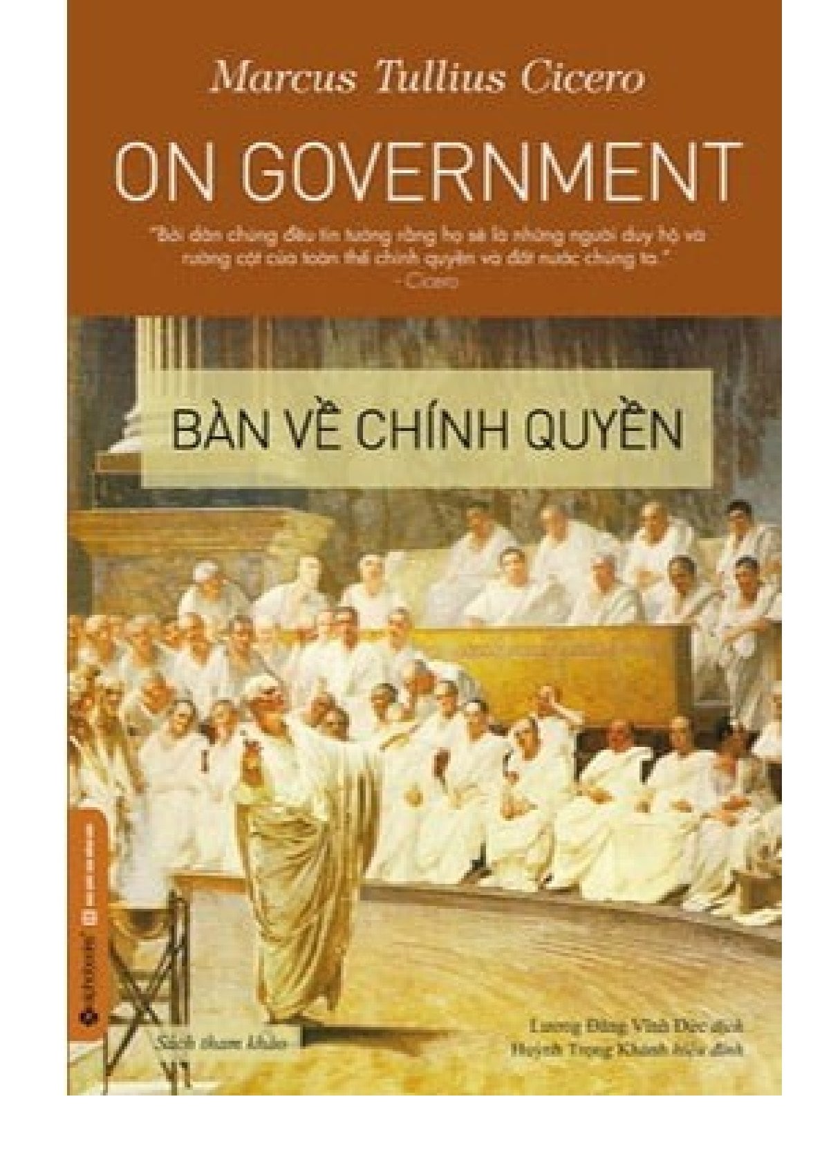 Bàn Về Chính Quyền - Marcus Tullius Cicero