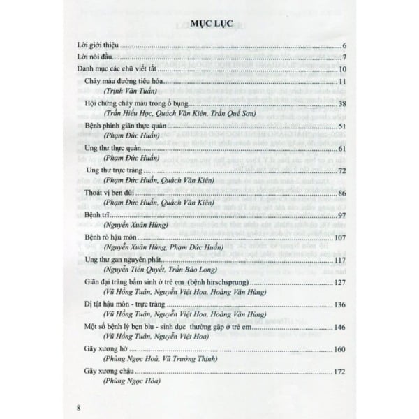 Bài Giảng Bệnh Học Ngoại Khoa (Dùng Cho Sinh Viên Năm Thứ Sáu) - ĐH Y Hà Nội