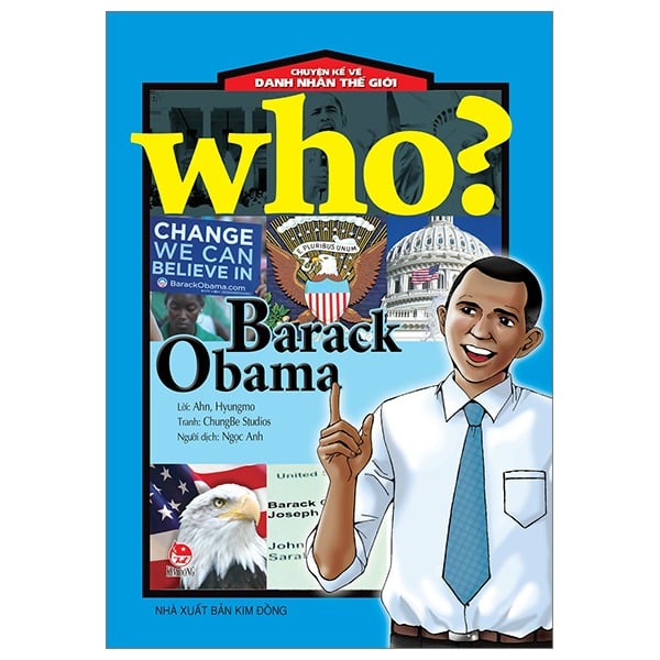 Barack Obama - Who? Chuyện Kể Danh Nhân Thế Giới - ChungBe Studios, Ahn Hyungmo