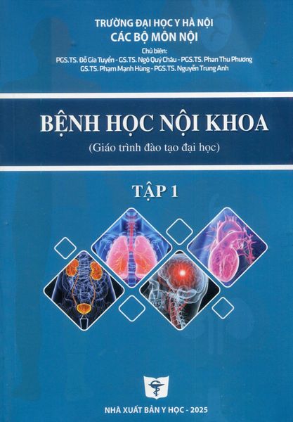  Bệnh Học Nội Khoa Tập 1 (ĐTĐH - 2025) - ĐH Dược Hà Nội 