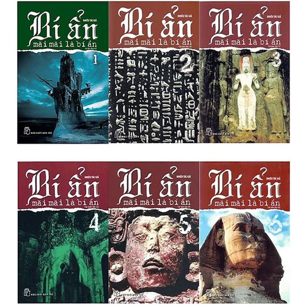  Combo Trọn Bộ 6 Cuốn : Bí Ẩn Mãi Mãi Là Bí Ẩn - 
Nhiều tác giả 