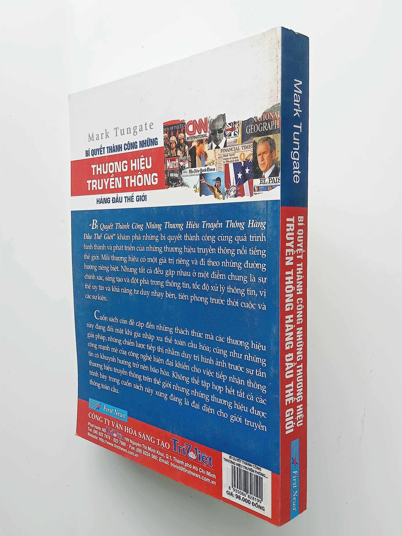 { Trưng Bày } Bí Quyết Thành Công Những Thương Hiệu Truyền Thông Hàng Đầu Thế Giới - Mark Tungate