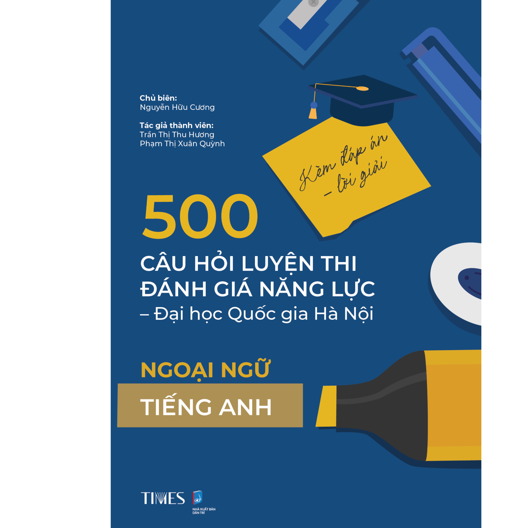 Combo 3 Quyển 500 Câu Hỏi Luyện Thi Đánh Giá Năng Lực - Đại Học Quốc Gia Hà Nội (Tư Duy Định Tính Văn Học - Ngôn Ngữ + Ngoại Ngữ - Tiếng Anh + Tư Duy Định Lượng Toán Học Và Xử Lí Số Liệu) - Nhiều Tác Giả