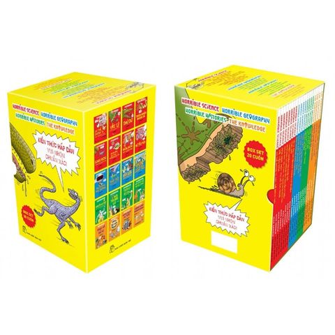  Boxset Horrible - Kiến Thức Hấp Dẫn Vui Nhộn Chuẩn Xác (Bộ 20 Cuốn) - Nhiều Tác Giả 