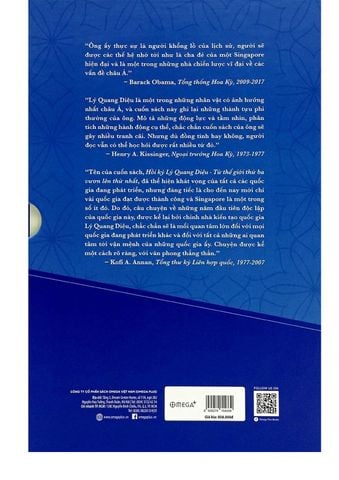  Boxset 2 Tập Hồi Ký Lý Quang Diệu 1923 -2015 
