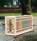  Boxset Chiến Quốc Tung Hoành - Thế Cục Quỷ Cốc Tử - Hộp Gỗ (Bộ 13 Cuốn) - Hàn Xuyên Tử 