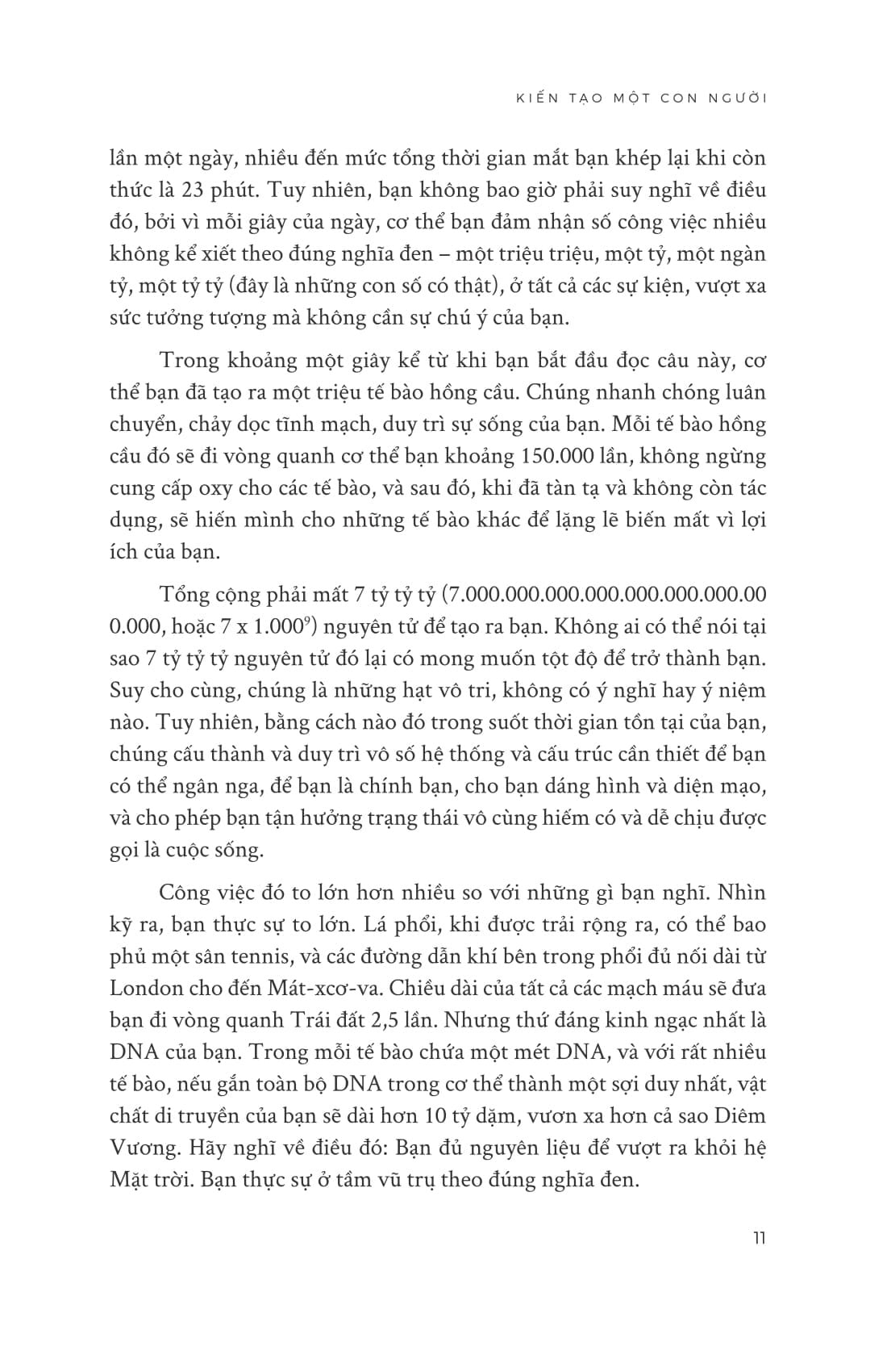 Cơ Thể Người - The Body - Chuyến Du Hành Đến Mọi Bộ Phận Của Chúng Ta - Bill Bryson