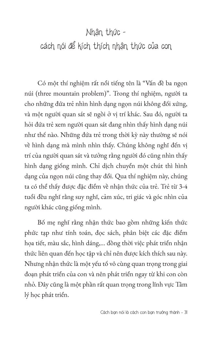 Cách Bạn Nói Là Cách Con Bạn Trưởng Thành: Lời Nói Diệu Kỳ Nuôi Dưỡng Những Đứa Con Ngoan