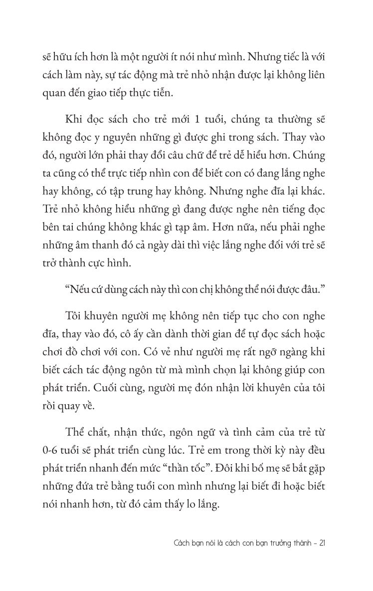 Cách Bạn Nói Là Cách Con Bạn Trưởng Thành: Lời Nói Diệu Kỳ Nuôi Dưỡng Những Đứa Con Ngoan
