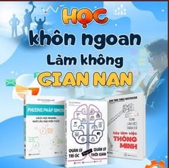 Combo 3 Quyển: Học Khôn Ngoan Làm Không Gian Nan (Phương Pháp Simon + Đừng Làm Việc Chăm Chỉ Hãy Làm Việc Thông Minh + Quản Lý Trí Óc Thay Vì Quản Lý Thời Gian) - Nhiều Tác Giả