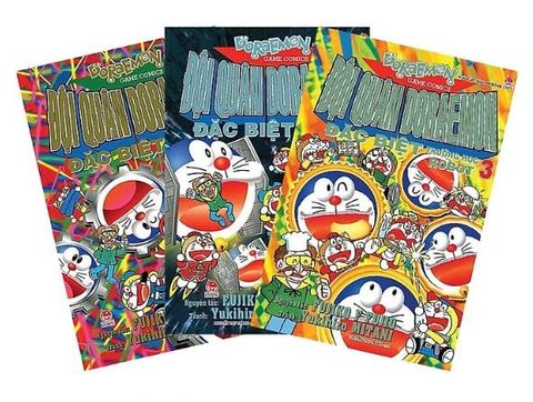  Combo Đội Quân Doraemon Đặc Biệt - Trường Học Robot (3 Tập ) - Fujiko F Fujio, Yukihiro Mitani 
