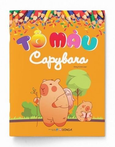  Combo 2 Quyển Tô Màu Hoàng Tử Bé + Capybara 