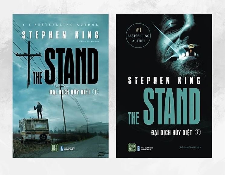 Combo 2 Quyển:The Stand - Đại Dịch Hủy Diệt (Tập 1 + 2) - Stephen King