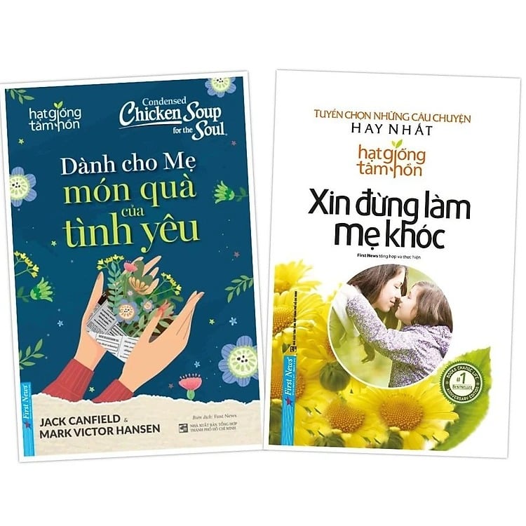 Combo 2 Quyển Dành Cho Mẹ Món Quà Của Tình Yêu + Xin Đừng Làm Mẹ Khóc