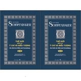  Combo Trọn Bộ 2 Cuốn Thế Giới Như Là Ý Chí và Biểu Tượng - Authur Schopenhauer 