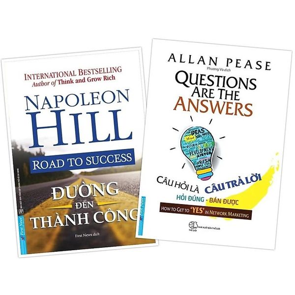  Combo 2 Quyển: Đường Đến Thành Công + Câu Hỏi Là Câu Trả Lời 