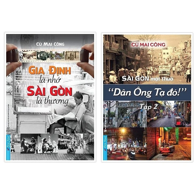 Combo 2 Quyển Gia Định Là Nhớ - Sài Gòn Là Thương + Sài Gòn Một Thuở - Dân Ông Tạ Đó! Tập 2
