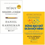  Combo 2 Quyển Giúp Bạn Thành Công ( Đừng Bao Giờ Đi Ăn Một Mình + Tư Duy Nhanh Và Chậm ) 