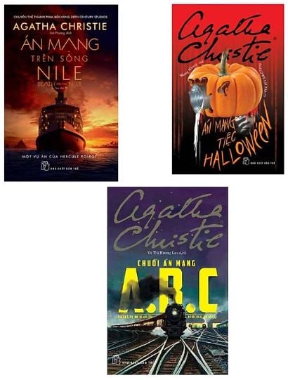 Combo 3 Quyển Của Tác Giả Agatha Christie ( Án Mạng Trên Sông Nile + Chuỗi Án Mạng A.B.C + Án Mạng Tiệc Halloween ) - Agatha Christie