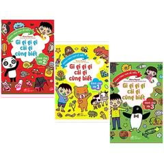 Combo 3 Quyển Kiến Thức Bách Khoa Hữu Ích Dành Cho Bé (Gi Gỉ Gì Gi Cái Gì Cũng Biết Lớp 1 + 2 + 3)