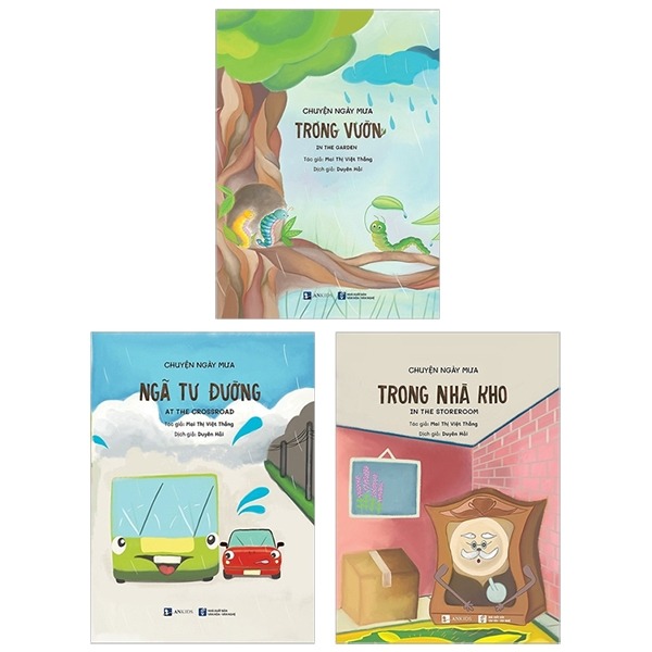 Combo 3 Quyển Chuyện Ngày Mưa (Ngã Tư Đường + Trong Nhà Kho + Trong Vườn) - Mai Thị Việt Thắng