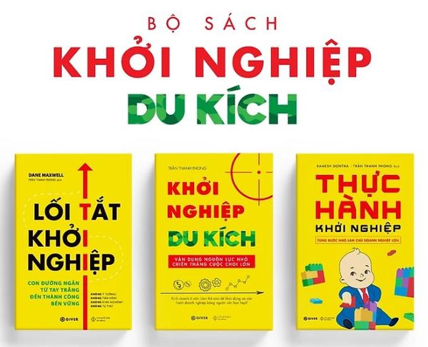  Combo 3 Quyển Khởi Nghiệp Du Kích - Kinh Doanh Ít Vốn (Lối Tắt Khởi Nghiệp + Khởi Nghiệp Du Kích + Thực Hành Khởi Nghiệp) 