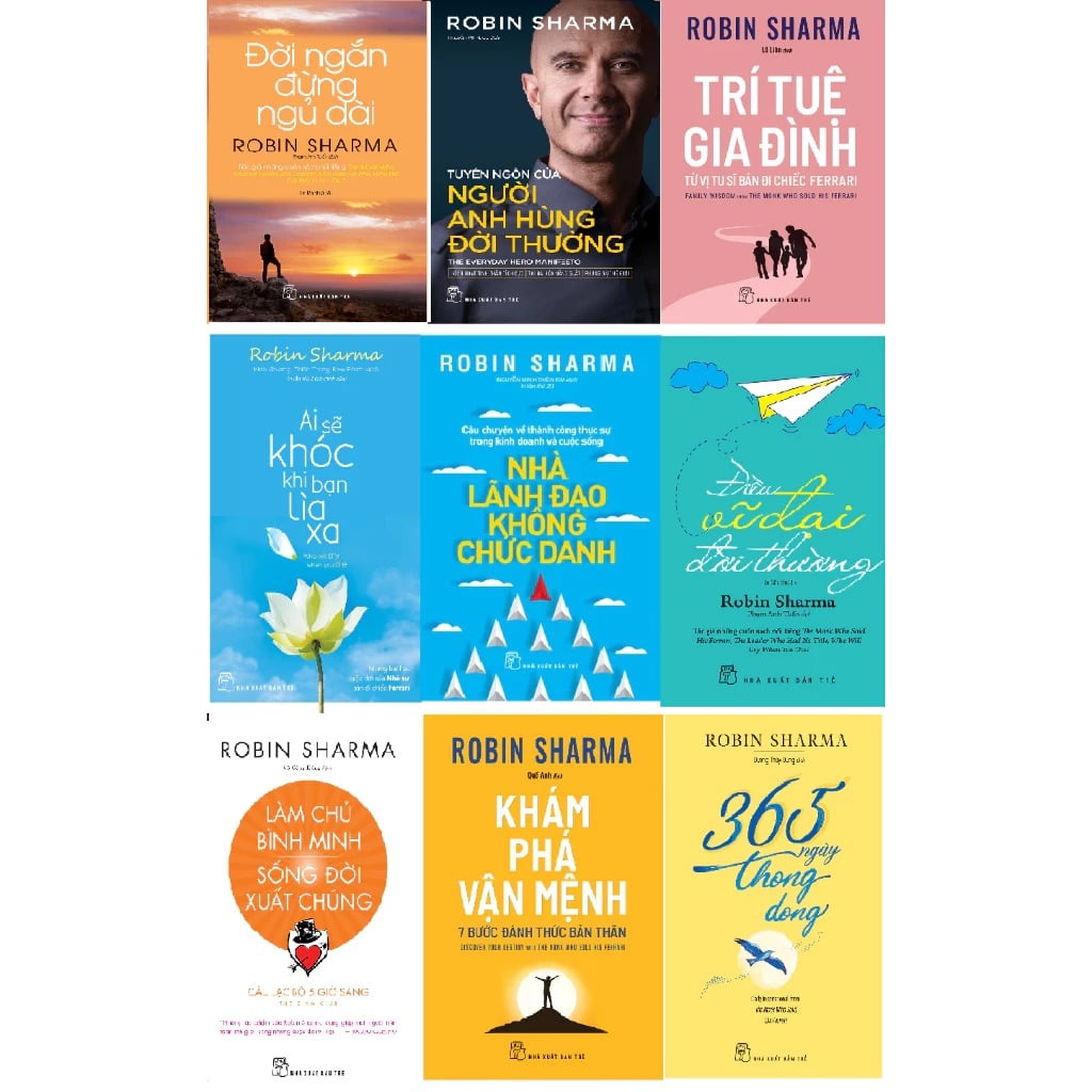 Bộ 9 Quyển Robin Sharma