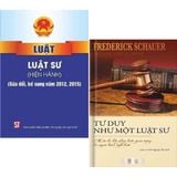  Combo 2 Quyển Tư Duy Như Một Luật Sư + Luật Luật Sư (Hiện Hành) 