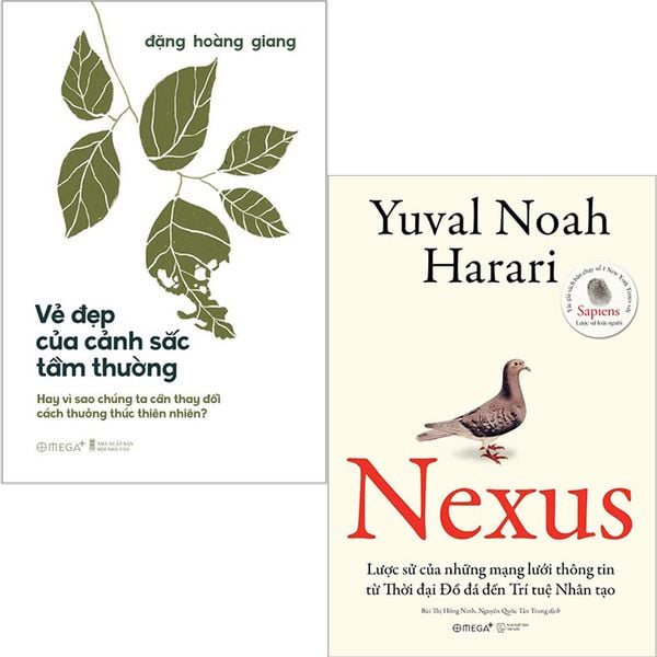  Combo 2 Quyển: Vẻ Đẹp Của Cảnh Sắc Tầm Thường + NEXUS - Lược Sử Của Những Mạng Lưới Thông Tin Từ Thời Đại Đồ Đá Đến Trí Tuệ Nhân Tạo 
