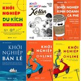  Combo 6 Quyển Về Khởi Nghiệp Kinh Doanh 