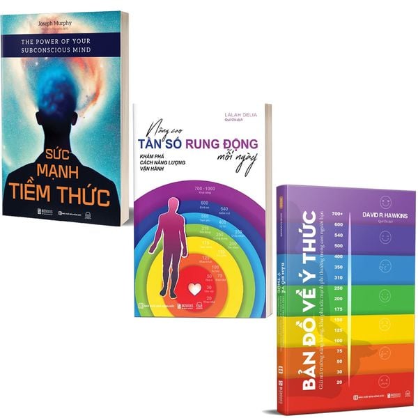  Bộ 3 Cuốn Sách Phát Triển Năng Lượng Tích Cực - Thu Hút Những Điều May Mắn 