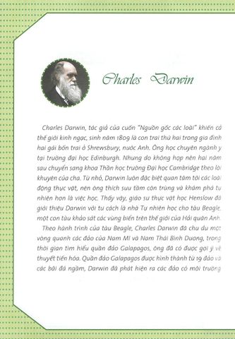  Charles Darwin - Who? Chuyện Kể Danh Nhân Thế Giới 