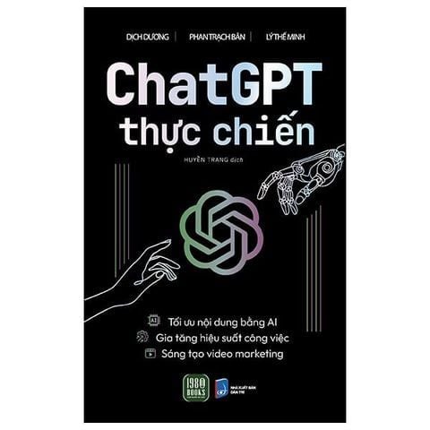  Combo 4 Quyển Làm Chủ Tương Lai: Chat GPT + Chat GPT Thực Chiến + AI + AI 5.0 