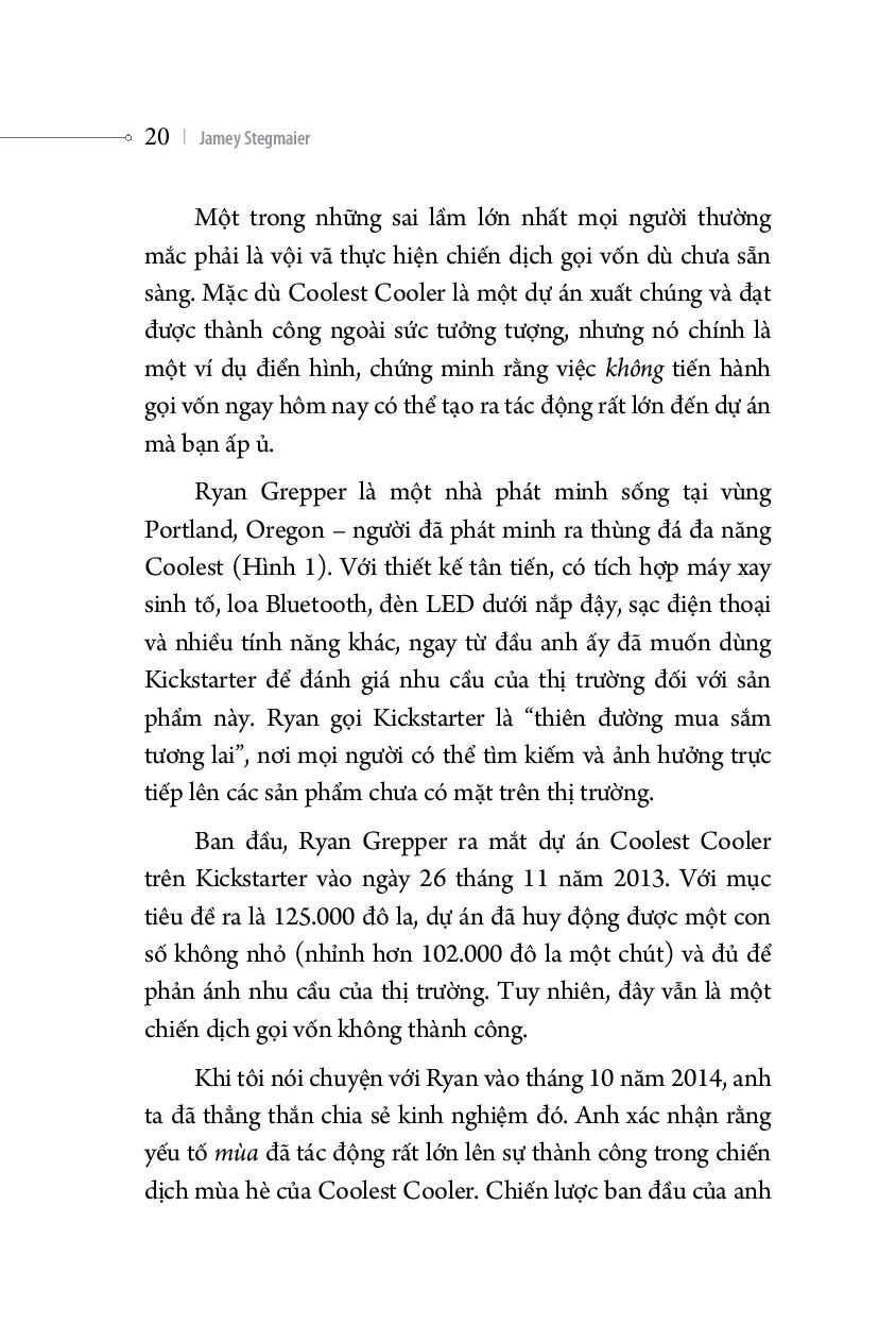 Chiến Lược Gọi Vốn Cộng Đồng - Jamey Stegmaier