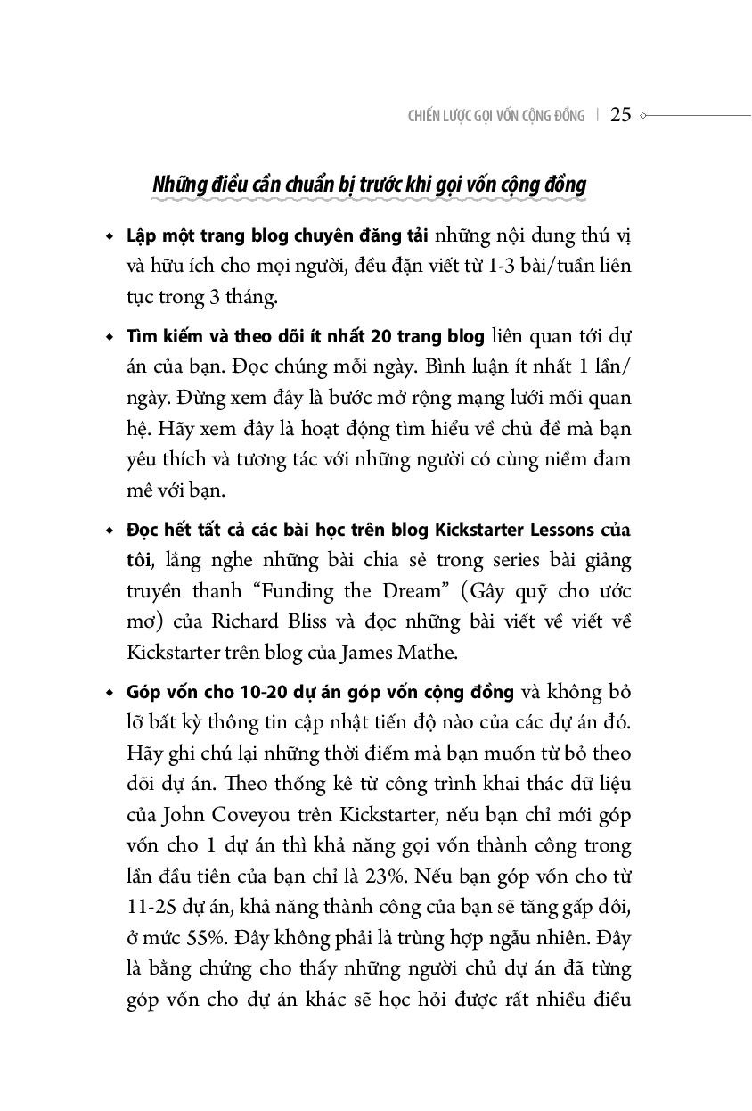 Chiến Lược Gọi Vốn Cộng Đồng - Jamey Stegmaier