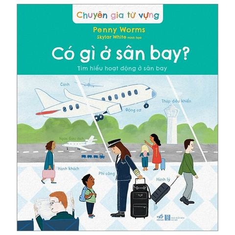  Combo 2 Quyển Chuyên Gia Từ Vựng (Có Gì Ở Sân Bay - Tìm Hiểu Hoạt Động Ở Sân Bay + Có Gì Trong Thành Phố - Tìm Hiểu Cuộc Sống Tại Thành Phố) 