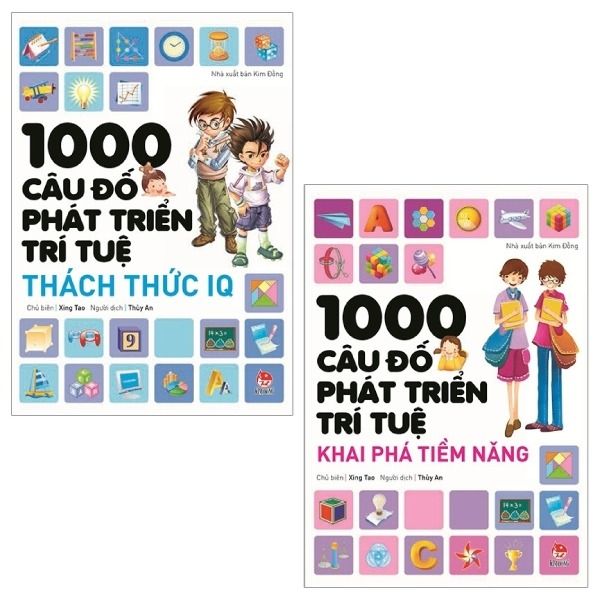  1000 Câu Đố Phát Triển Trí Tuệ (Bộ 2 Tập) - Xing Tao 