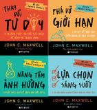  Combo 4 Quyển: Tác Giả John C. Maxwell (Thay Đổi Tư Duy + Phá Vỡ Giới Hạn + Nâng Tầm Ảnh Hưởng + Lựa Chọn Sáng Suốt) 