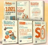  Combo 6 Quyển: Nuance + Nuance 2 + Đọc Tin Không Vấp + Top 1500 + Cách Nói Số Chuẩn + 1001 Lỗi Tiếng Anh Giao Tiếp Và Cách Sửa 