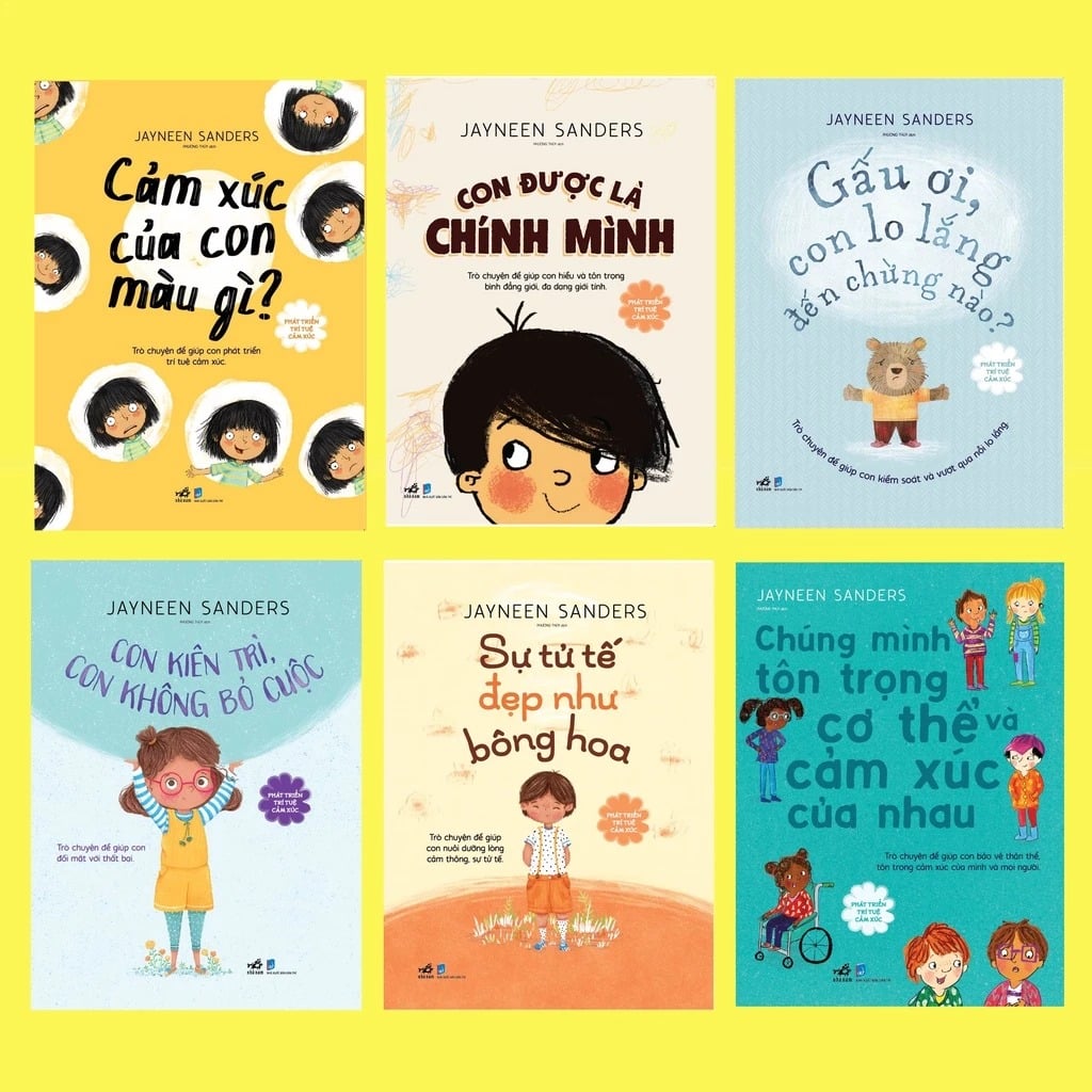 Combo 6 Quyển Phát Triển Trí Tuệ Cảm Xúc