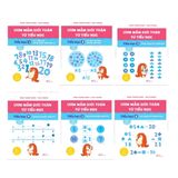  Bộ 6 Quyển Ươm Mầm Giỏi Toán Từ Tiểu Học (Tập 1 - Tập 6) 
