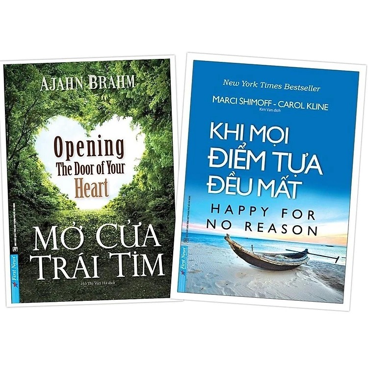 Combo 2 Quyển: Mở Cửa Trái Tim + Khi Mọi Điểm Tựa Đều Mất