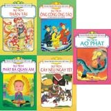  Combo 5 Quyển Tranh Truyện Dân Gian Việt Nam ( Sự Tích Ao Phật + Sự Tích Cây Nêu Ngày Tết + Sự Tích Ông Công Ông Táo + Sự Tích Phật Bà Quan Âm + Sự tích Thần Tài ) 
