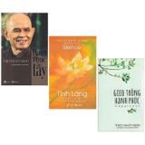  Combo 3 Quyển Thầy Thích Nhất Hạnh ( Hạnh Phúc Cầm Tay + Tĩnh Lặng + Gieo Trồng Hạnh Phúc ) 