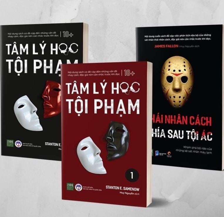Combo 3 Quyển: Thái nhân cách + Tâm Lý Học Tội Phạm (Tập 1 + 2) - James Fallon, Stanton E Samenow