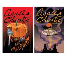 Combo 2 Quyển Tác Giả Agatha Christie ( Án Mạng Tiệc Halloween + Đón Ngọn Triều Dâng ) - Agatha Christie