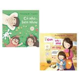  Combo 2 Quyển Tủ Sách Tình Cảm Gia Đình (Cả Nhà Bên Nhau + Con Yêu Mẹ Vô Cùng) 