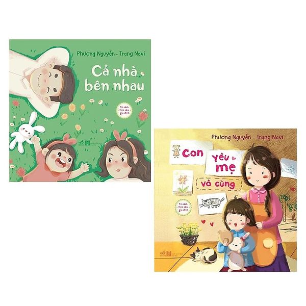  Combo 2 Quyển Tủ Sách Tình Cảm Gia Đình (Cả Nhà Bên Nhau + Con Yêu Mẹ Vô Cùng) 